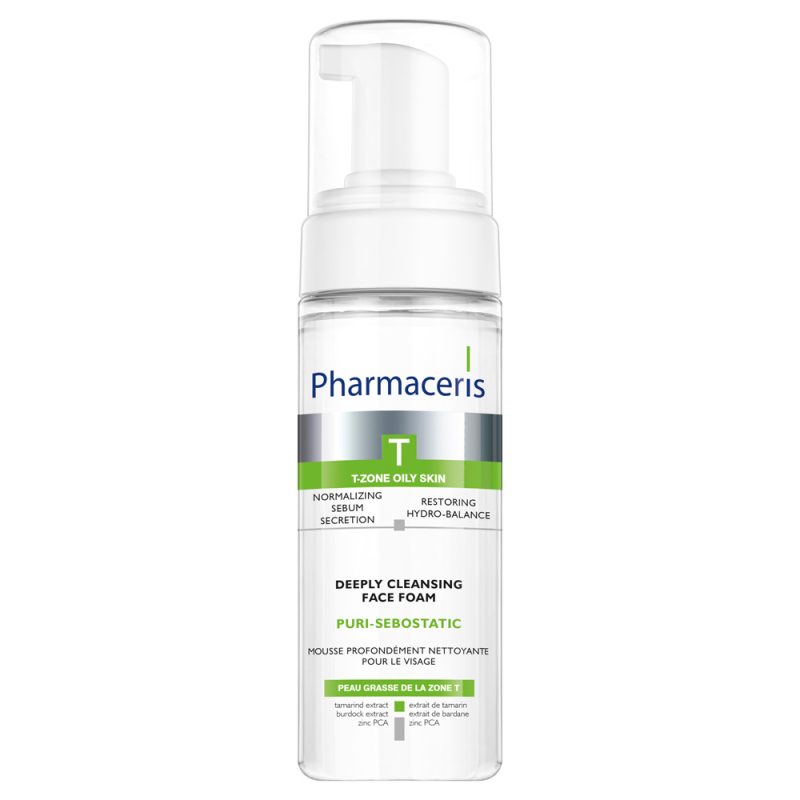 PHARMACERIS T-PURI-SEBOSTATIC FOAM  CLEANSER 150ML