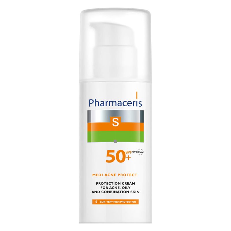 PHARMACERIS S-MEDI ACNE PROTECTION CREAM	  SPF50+ 50ML (AVAILABLE 2024)