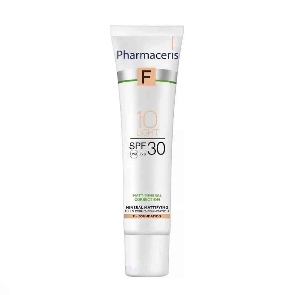 PHARMACERIS F-MAT FLUID FOUNDATION 10-LIGHT SPF25 30ML