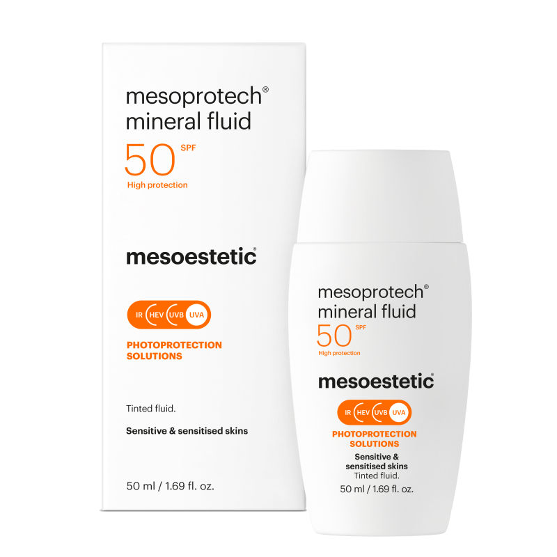 Mesoestetic Mesoprotech Mineral Matt Antiaging Fluid 50+