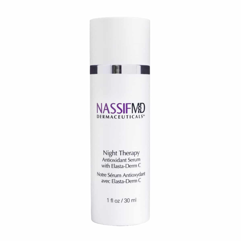 NassifMD Night Therapy Antioxidant Serum (Elasta-Derm C) 30ML